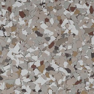 Creekbed epoxy flake blend