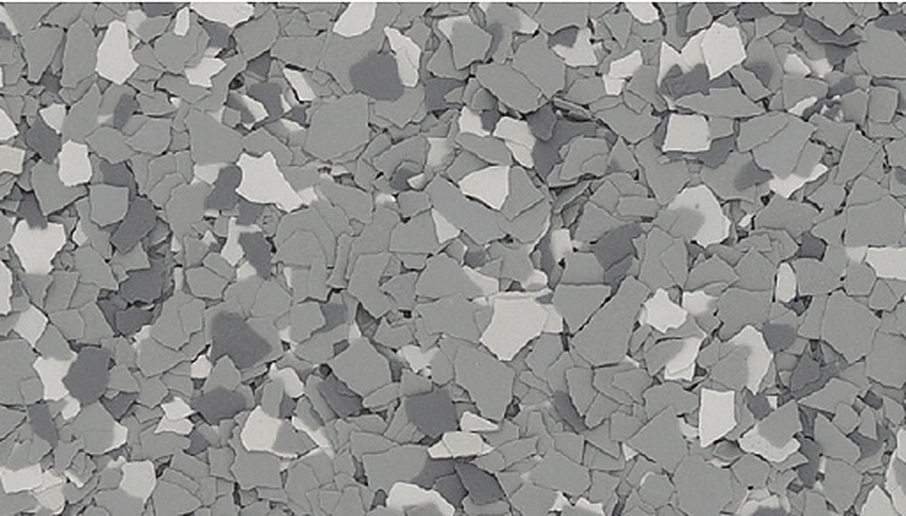 Gray Parrot epoxy flake blend