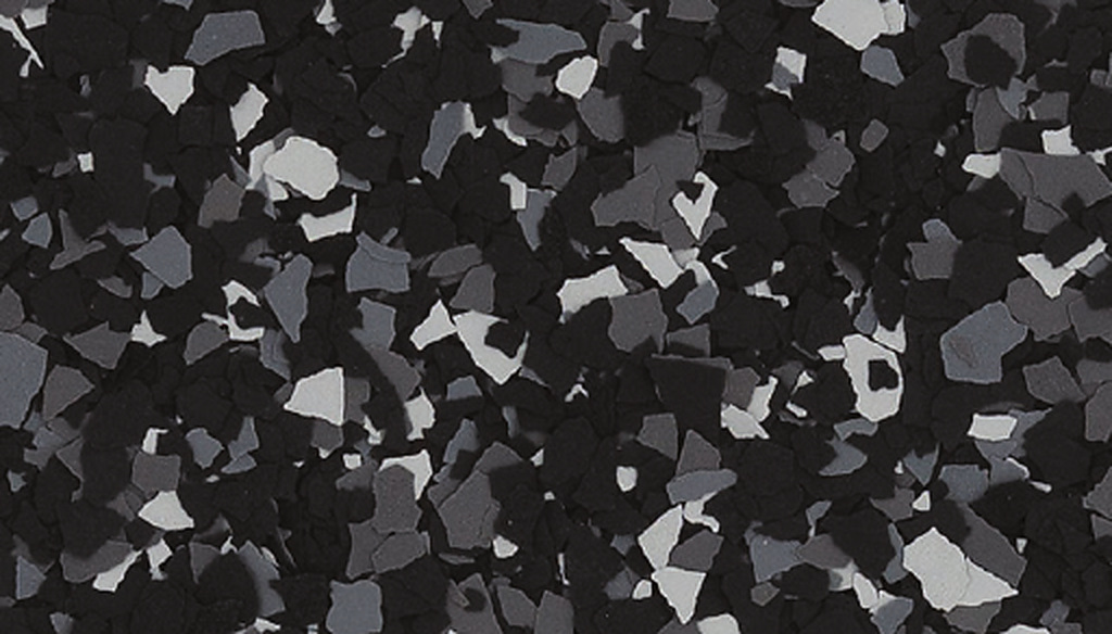 Black Bean epoxy flake blend